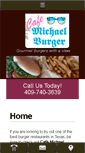 Mobile Screenshot of cafemichaelburger.com